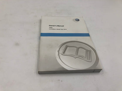 2016 Volkswagen Jetta GLI Owners Manual Set with Case OEM E04B06022