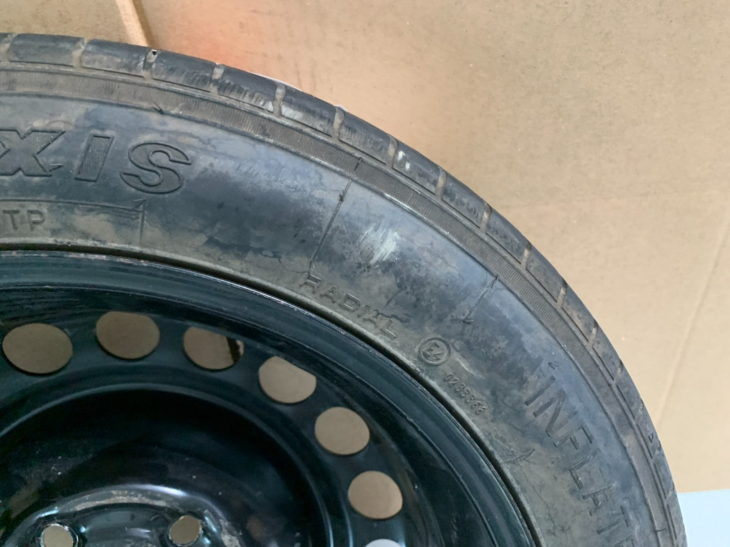 2004-2012 Chevrolet Malibu 16" Spare Tire Compact Donut T125/80R16