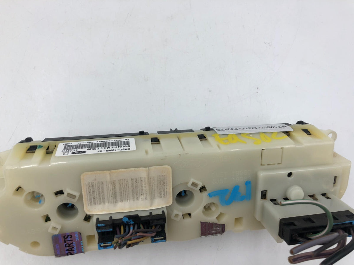 2013-2014 Ford Focus AC Heater Climate Control Unit OEM A04B21037