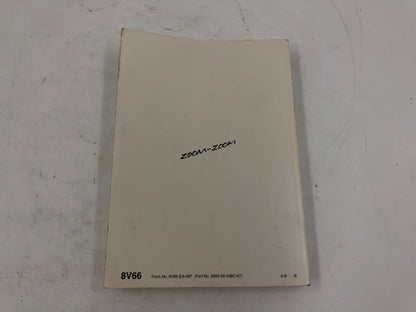 2007 Mazda 3 Owners Manual OEM B02B35010