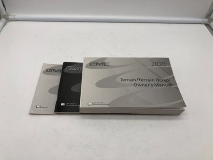 2020 GMC Terrain Terrain Denali Owners Manual Set OEM A02B03032