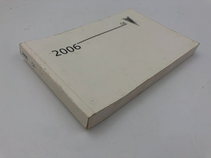 2006 Pontiac G6 Owners Manual OEM C01B07012