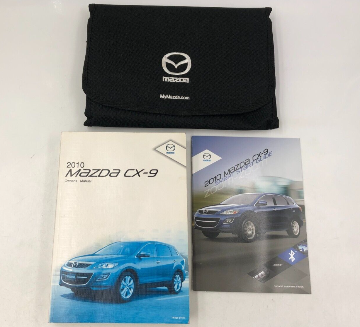 2010 Mazda CX-9 CX9 Owners Manual Set with Case OEM A03B03037