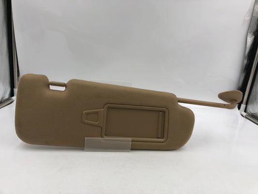 2011-2015 Hyundai Sonata Passenger Sun Visor Tan OEM D01B25064