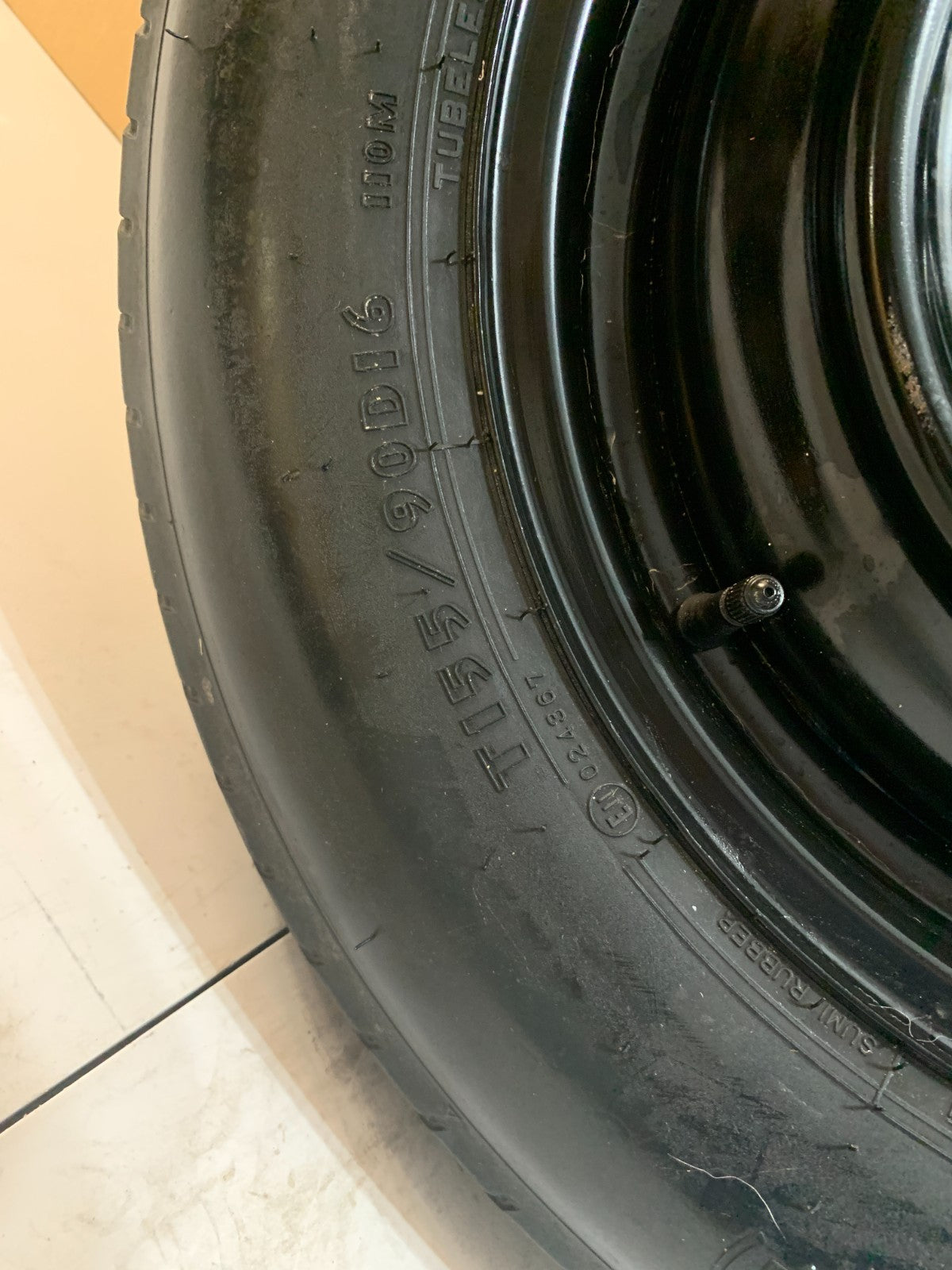 2010-2020 Nissan Rogue 16" Spare Tire Wheel Compact Donut T155/90D16