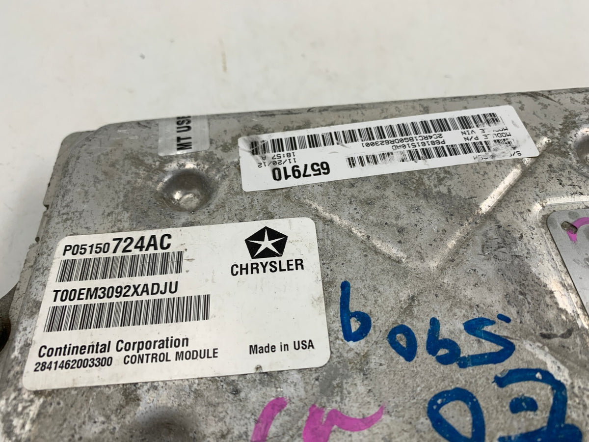 2013 Chrysler 200 Engine Control Module ECU ECM OEM B04B35005