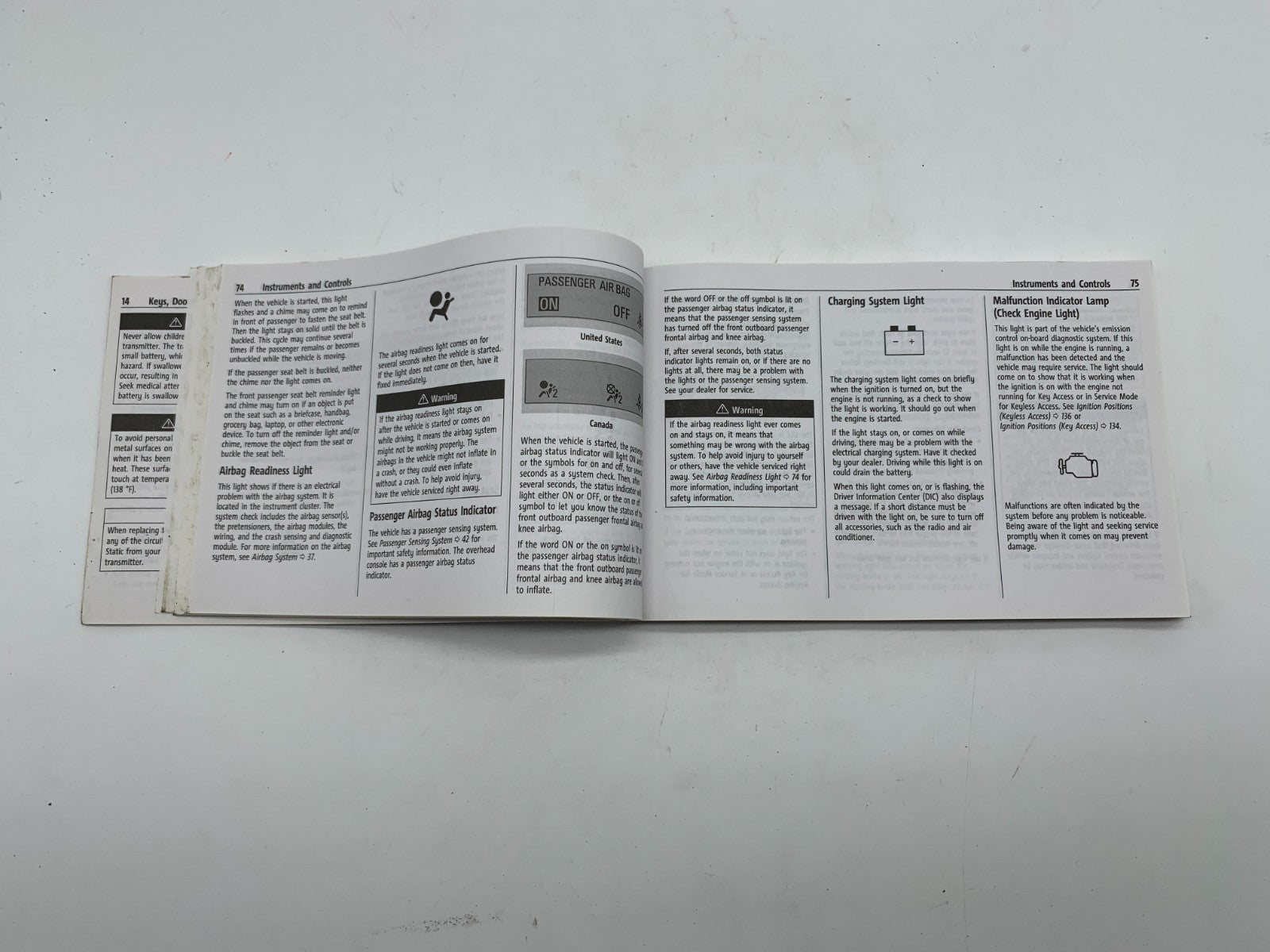 2021 Chevrolet Spark Owners Manual Set OEM B03B19007