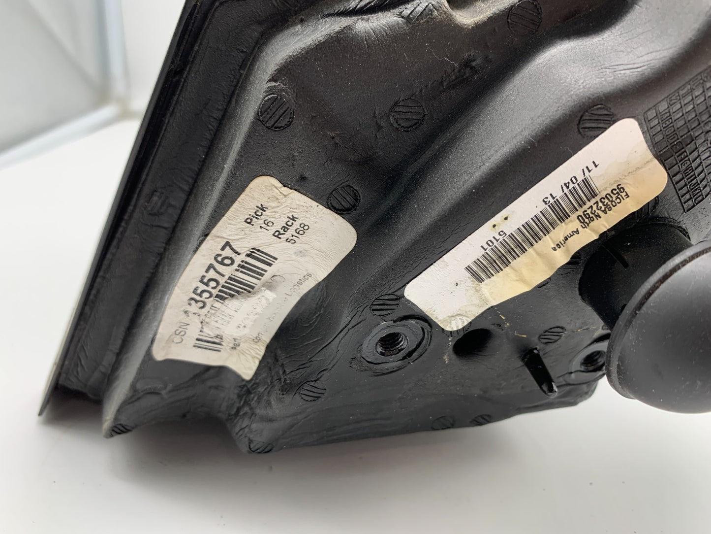 2011-2014 Chevrolet Cruze Passenger Side View Manual Door Mirror Black OEM