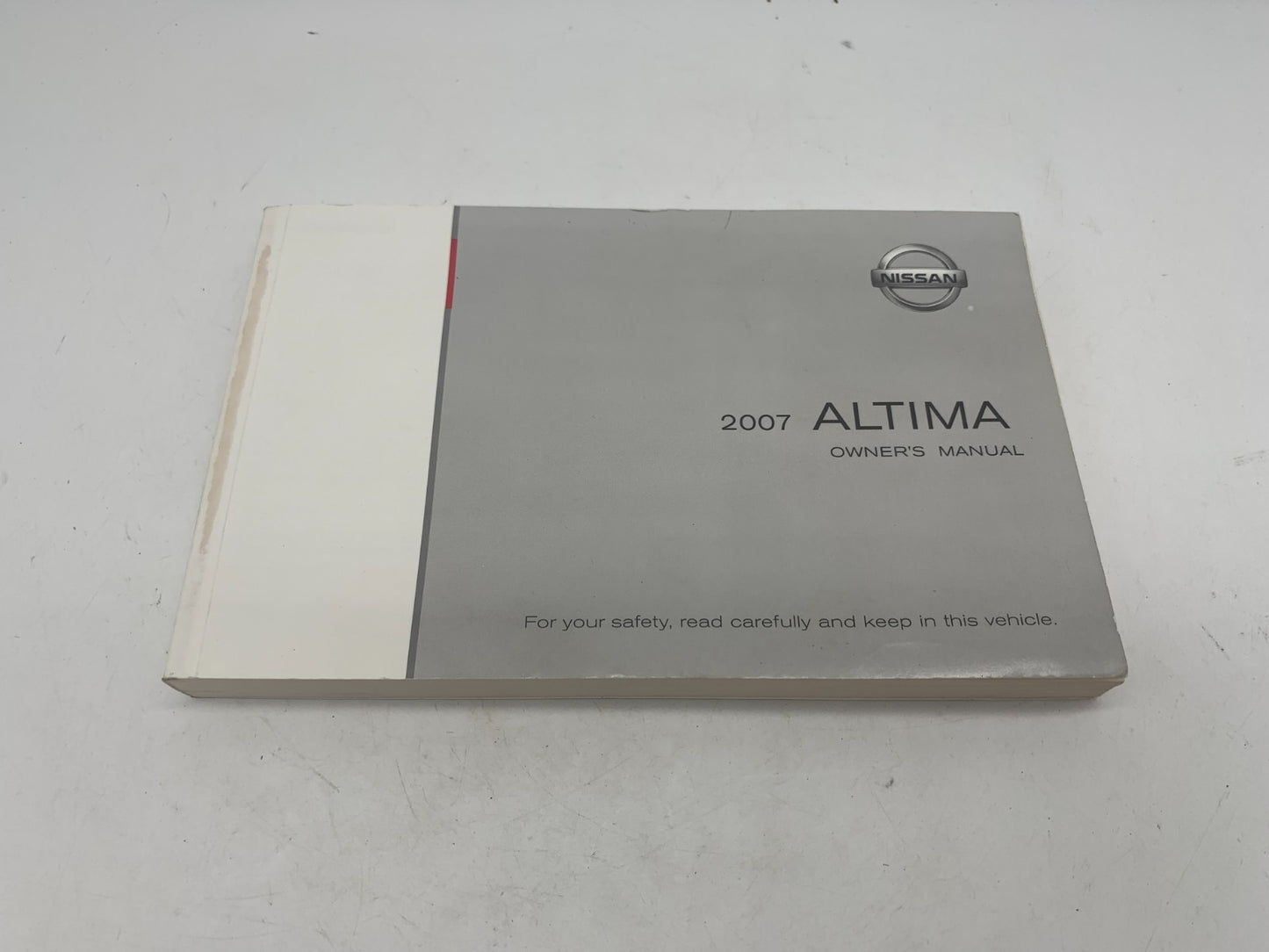 2007 Nissan Altima Owners Manual Set with Case OEM C02B17093