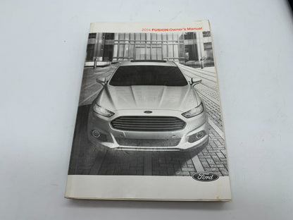 2014 Ford Fusion Owners Manual Set with Case OEM A01B15002