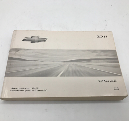 2011 Chevrolet Cruze Owners Manual OEM C02B45033