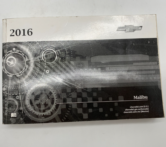 2016 Chevrolet Malibu Owners Manual OEM B04B20012