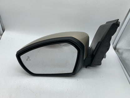 2017-2019 Ford Escape Driver Side View Power Door Mirror White Gold B02B27008