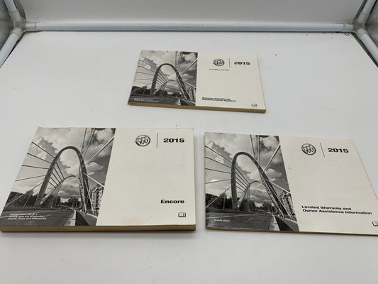 2015 Buick Encore Owners Manual Set OEM A01B30086