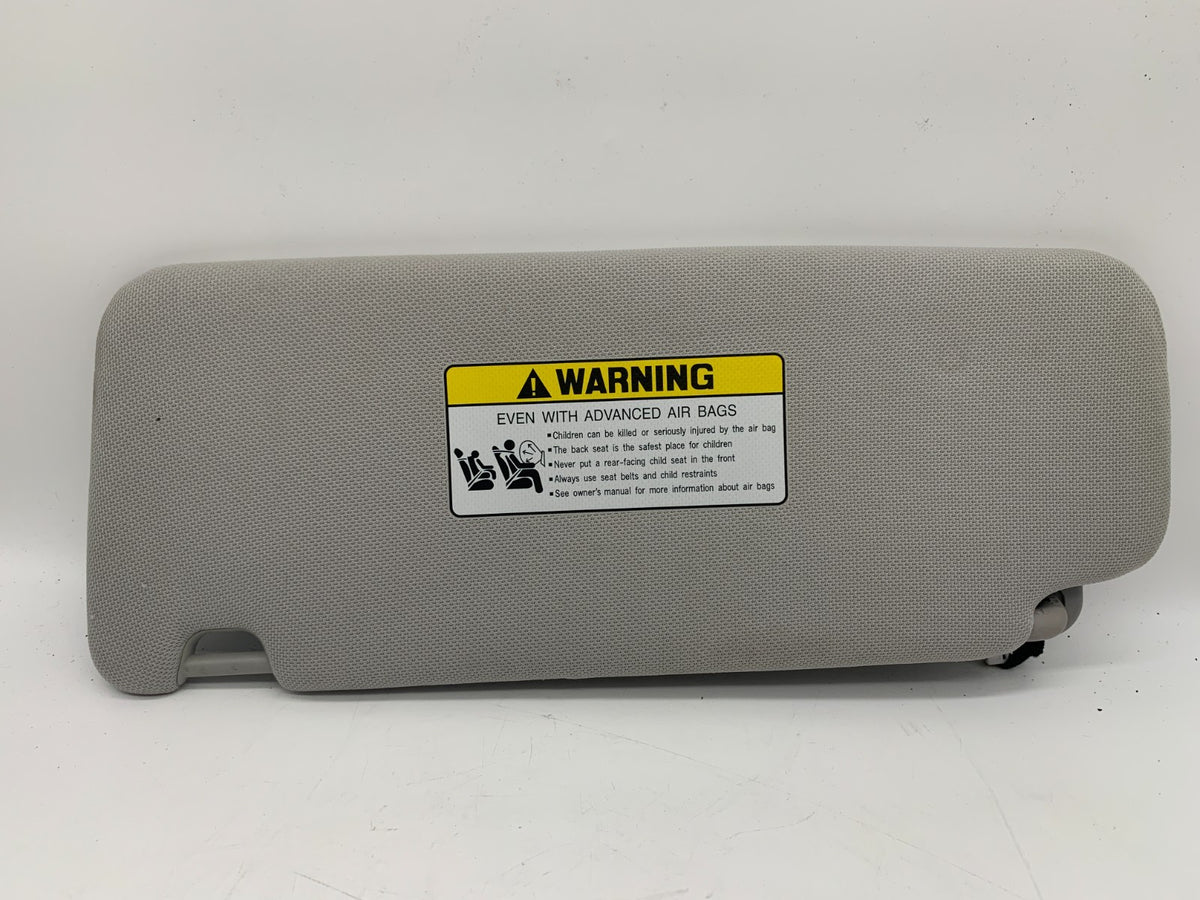 2015-2019 Hyundai Sonata Passenger Sun Visor Gray Illuminated OEM A01B03015