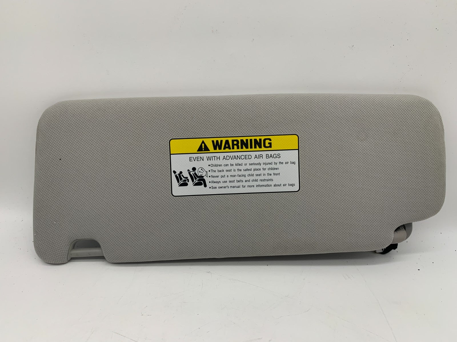 2015-2019 Hyundai Sonata Passenger Sun Visor Gray Illuminated OEM A01B03015
