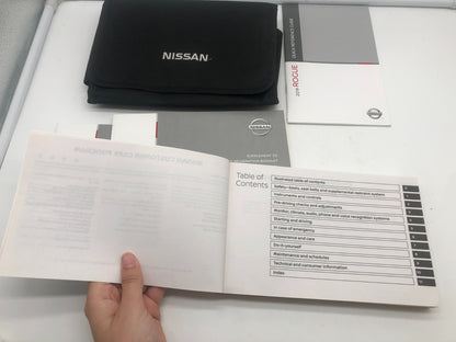 2019 Nissan Rogue Owners Manual Set with Case OEM A02B08022