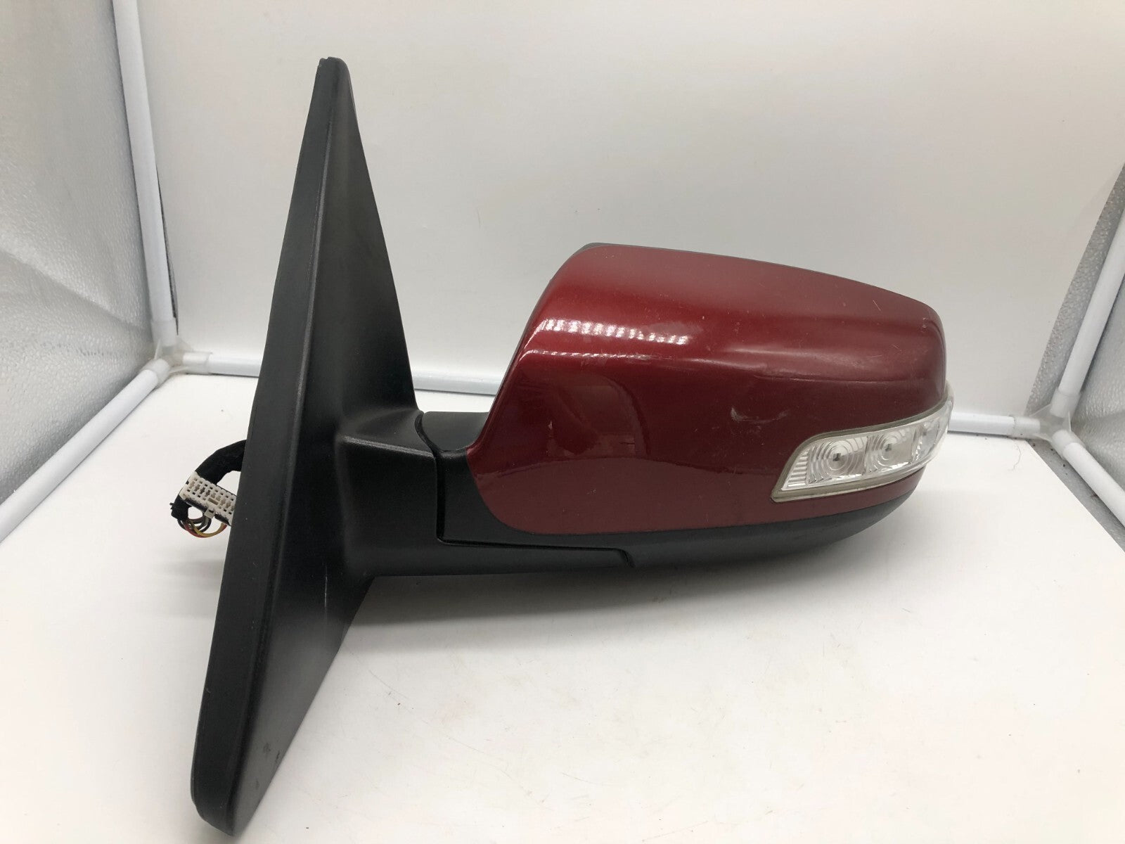 2011-2015 Kia Sorento Driver Side View Power Door Mirror Red OEM C03B47003