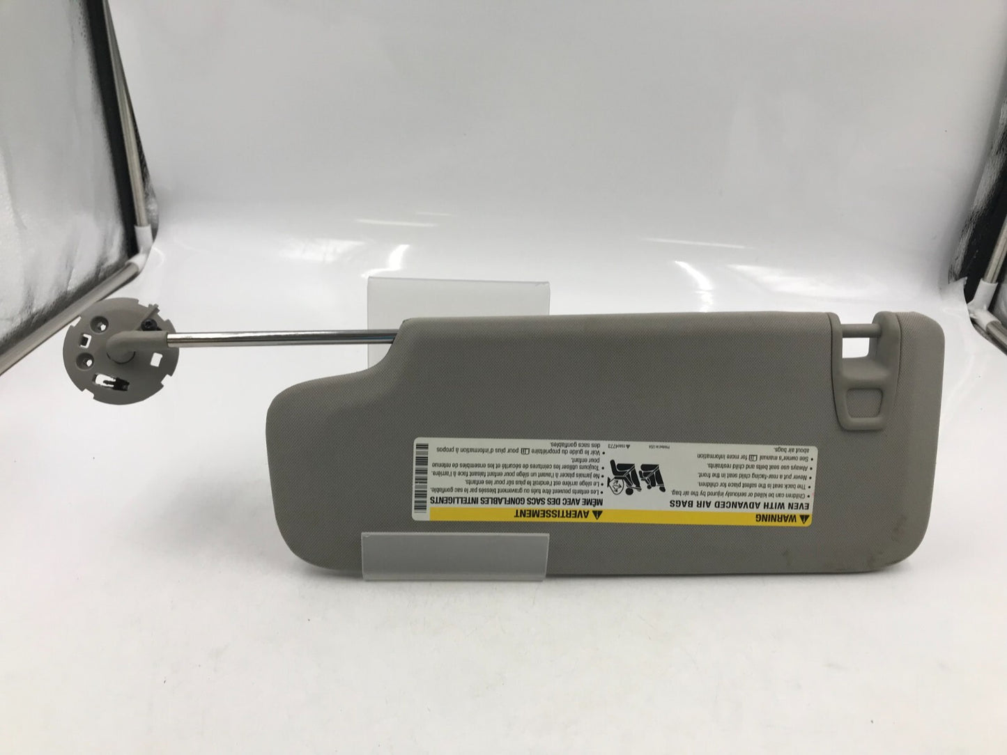 2004-2012 Chevrolet Malibu Passenger Sun Visor Gray OEM C04B48015