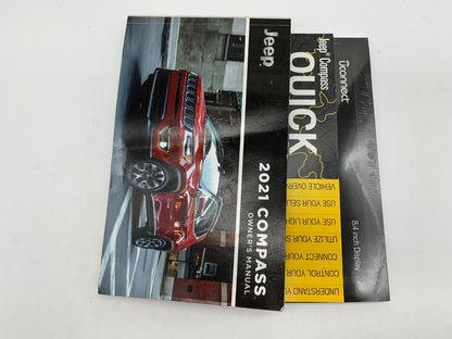 2021 Jeep Compass Owners Manual User Guide Set OEM D01B66013