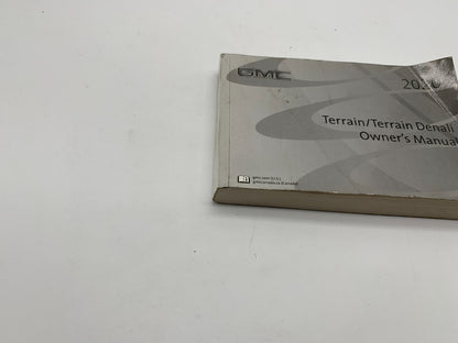2020 GMC Terrain Terrain Denali Owners Manual OEM A01B30084