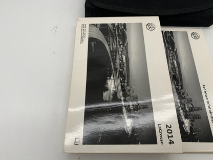 2014 Buick Lacrosse Owners Manual Set with Case OEM C01B08012