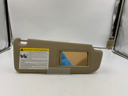 2005-2011 Audi A6 Passenger Sun Visor Brown Illuminated OEM B01B10002