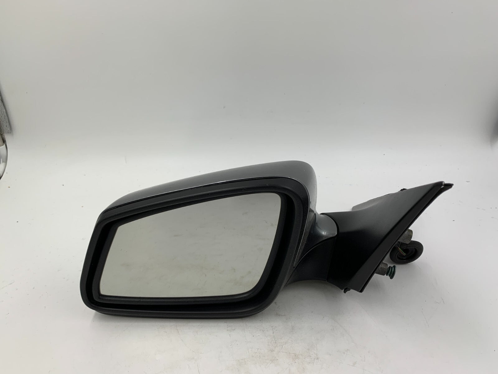 2012-2013 BMW 525i Driver Side View Power Door Mirror Gray OEM A01B35039