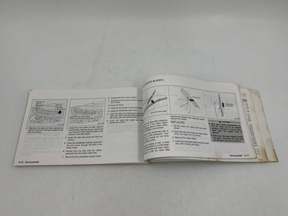 2001 Nissan Quest Owners Manual with Case OEM A01B23011