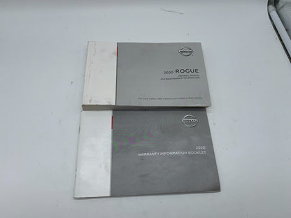 2020 Nissan Rogue Owners Manual Set OEM D03B38002