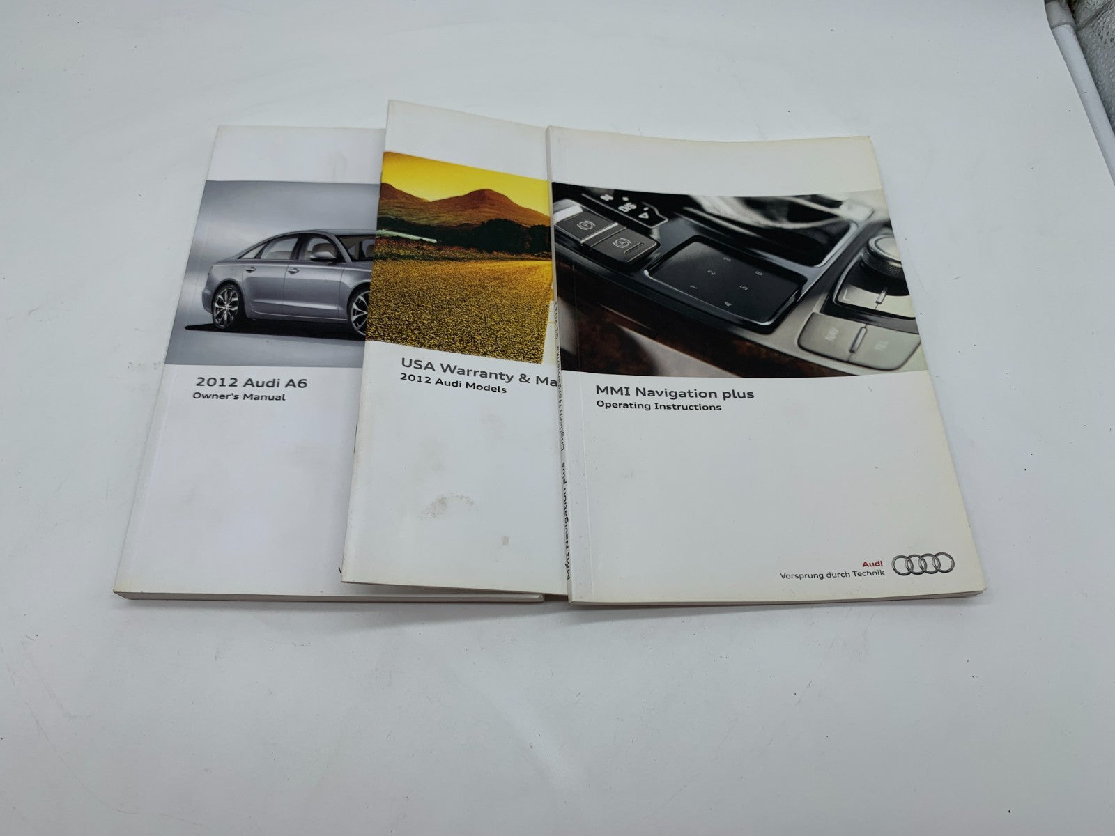 2012 Audi A6 Owners Manual Set OEM B01B23012