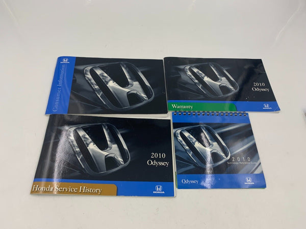 2010 Honda Odyssey Owners Manual Set with Case OEM E03B54061