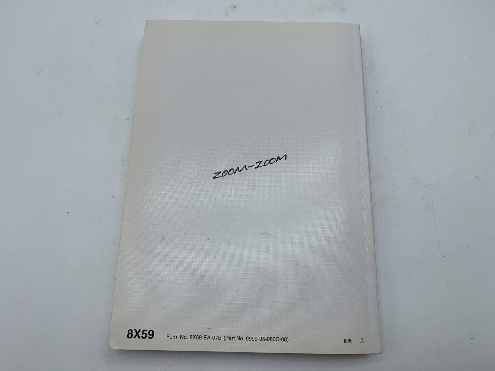 2008 Mazda CX7 CX-7 Owners Manual Set with Case OEM A02B38006