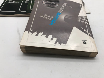 2011 Mercury Mariner Owners Manual Set with Case OEM R01B08016