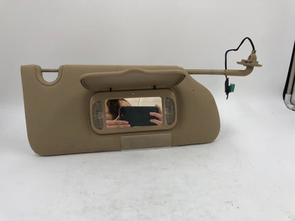 2006-2011 Buick Lucerne Passenger Sun Visor Brown Illuminated OEM B02B32032