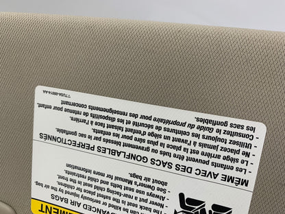 2010-2011 Ford Taurus Driver Sun Visor Sunvisor Gray Illuminated OEM B03B09047