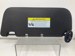 2014-2019 Kia Soul Passenger Sun Visor Sunvisor Black OEM H03B16007