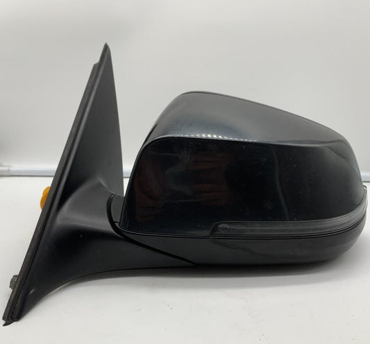 2014-2016 BMW 535i Driver Side View Power Door Mirror Black OEM D02B42005