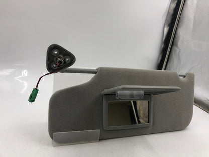 2008-2009 Mercury Sable Driver Sun Visor Gray Illuminated OEM C01B36046