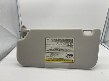 2012-2013 Ford Focus Passenger Sun Visor Gray OEM C04B49068