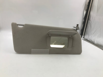 2002-2006 Toyota Camry Passenger Sun Visor Gray OEM D01B63004