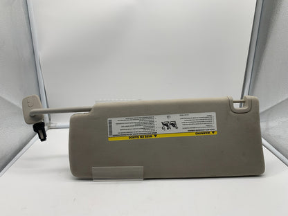 2014-2018 Jeep Grand Cherokee Passenger Sun Visor Gray Illuminated OEM D03B19015