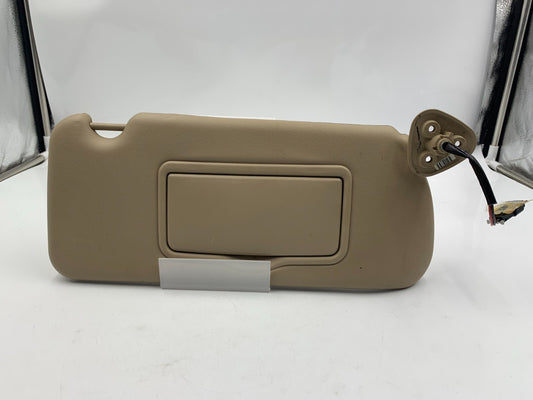 2004-2009 Cadillac SRX Passenger Sun Visor Gray Illuminated OEM D04B37026