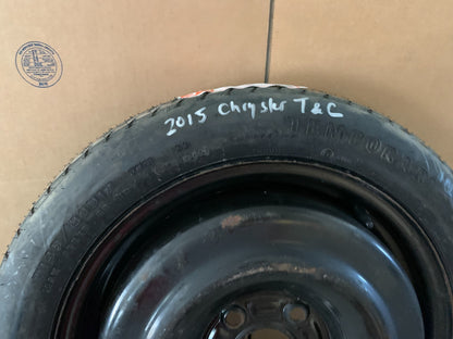 2012-2016 Chrysler Town & Country 17" Spare Tire Compact Donut T145/80D17