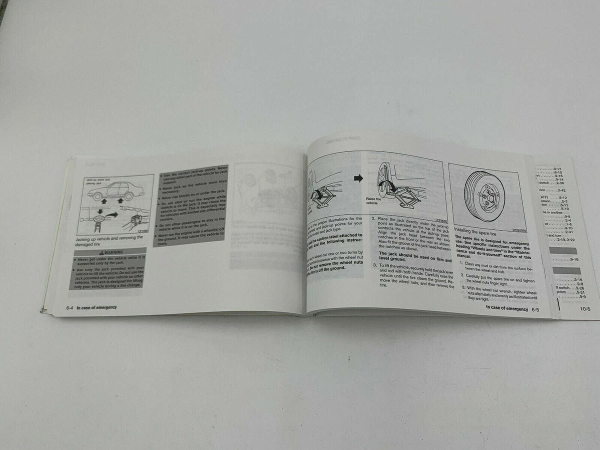 2004 Nissan Maxima Owners Manual OEM D02B25087