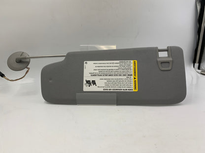 2018-2023 GMC Terrain Passenger Sun Visor Gray Illuminated A01B08036