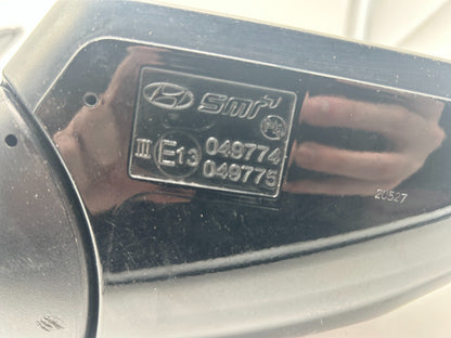 2018-2021 Hyundai Kona Passenger Side View Power Door Mirror Black BSA E02B42011