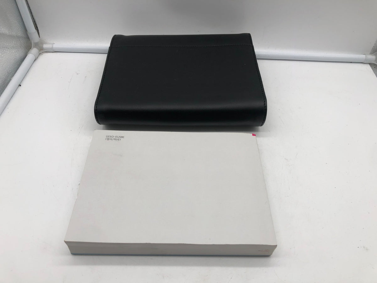 2016 Hyundai Sonata Owners Manual with Case OEM R01B08020