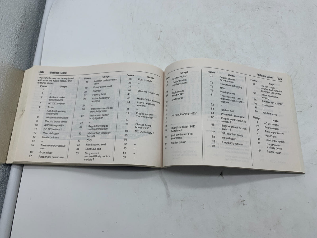 2018 Chevrolet Malibu Owners Manual OEM R01B15006