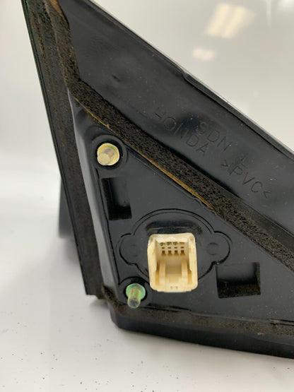 2003-2007 Honda Accord Sdn Driver Side View Power Door Mirror Black OE C01B13035